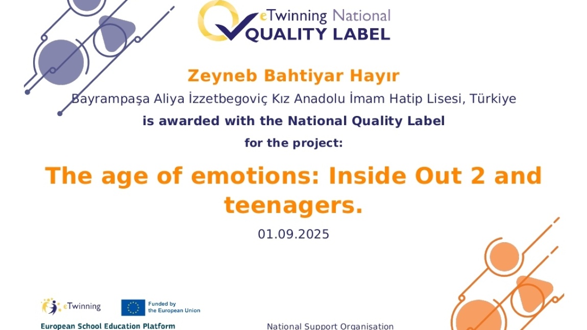 Etwinning National Label